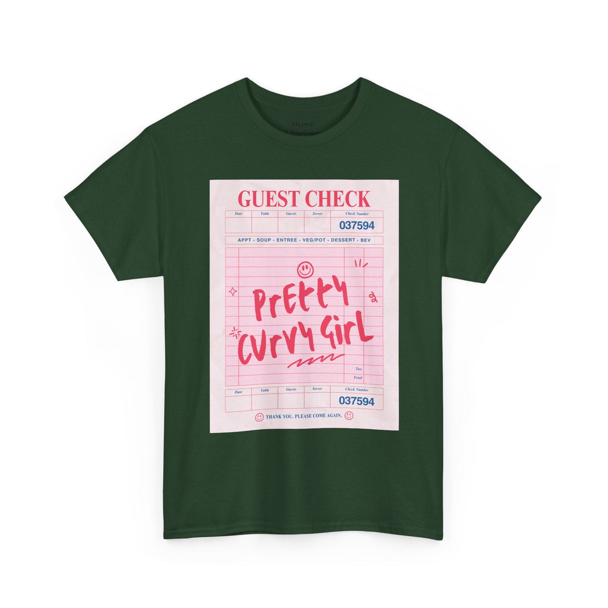 “Pretty Curvy Girl” Graphic Tee