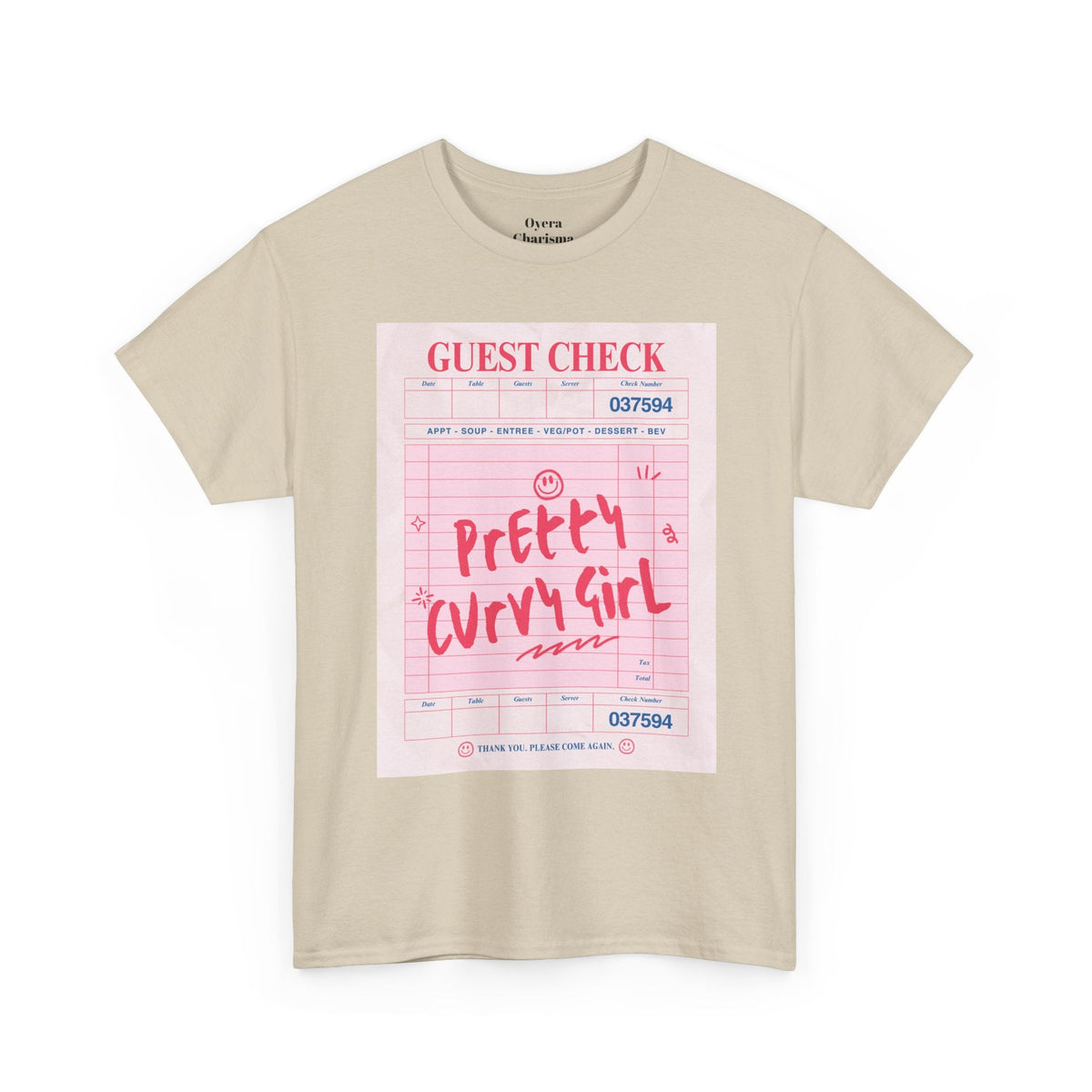 “Pretty Curvy Girl” Graphic Tee