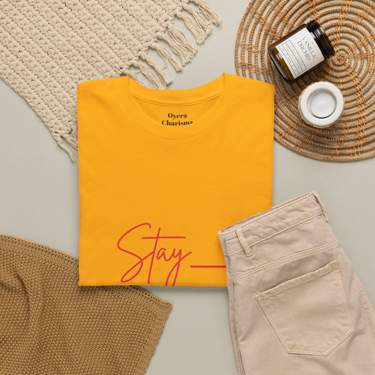 “Stay the Topic” Graphic Tee