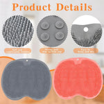 Silicone Shower Foot Scrubber Mat