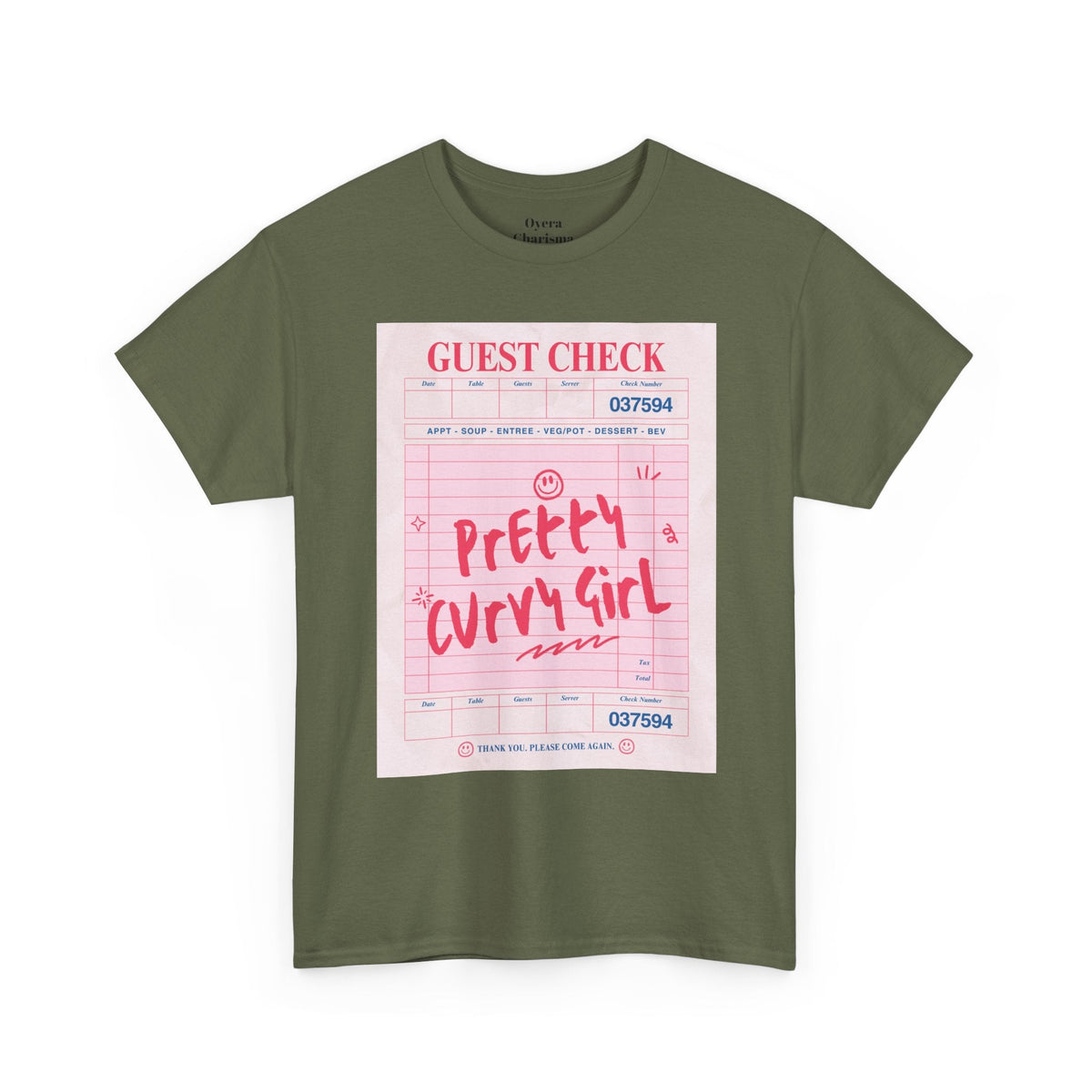 “Pretty Curvy Girl” Graphic Tee