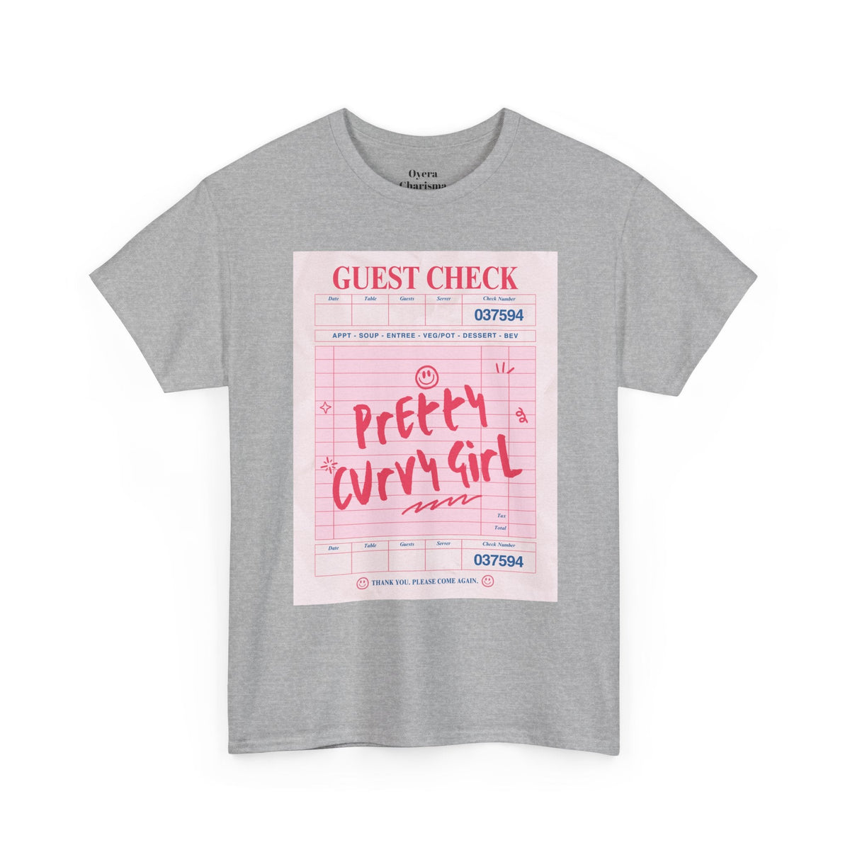 “Pretty Curvy Girl” Graphic Tee
