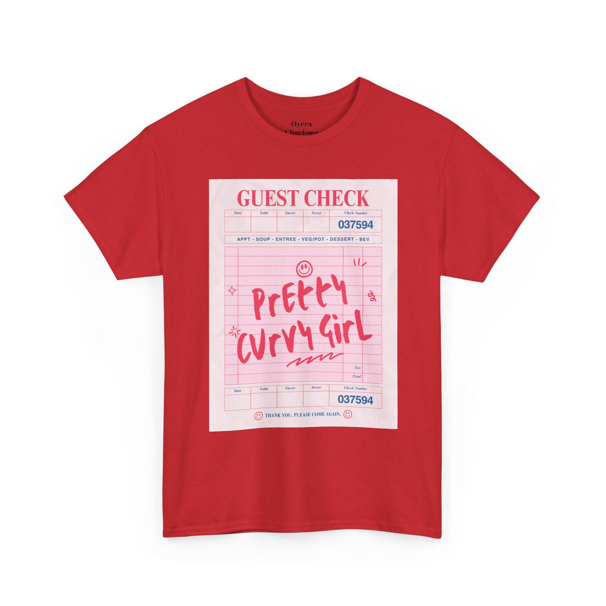 “Pretty Curvy Girl” Graphic Tee